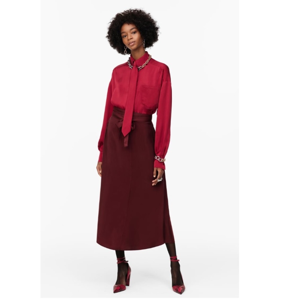 Zara limited edition contrasting dress